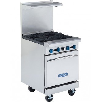 Restaurant Range, Gas, (4) lift off top burners with oven